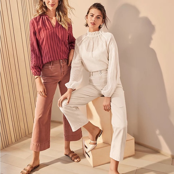 NWT Ann Taylor The Easy Straight Jean, Size 6 - Picture 4 of 11